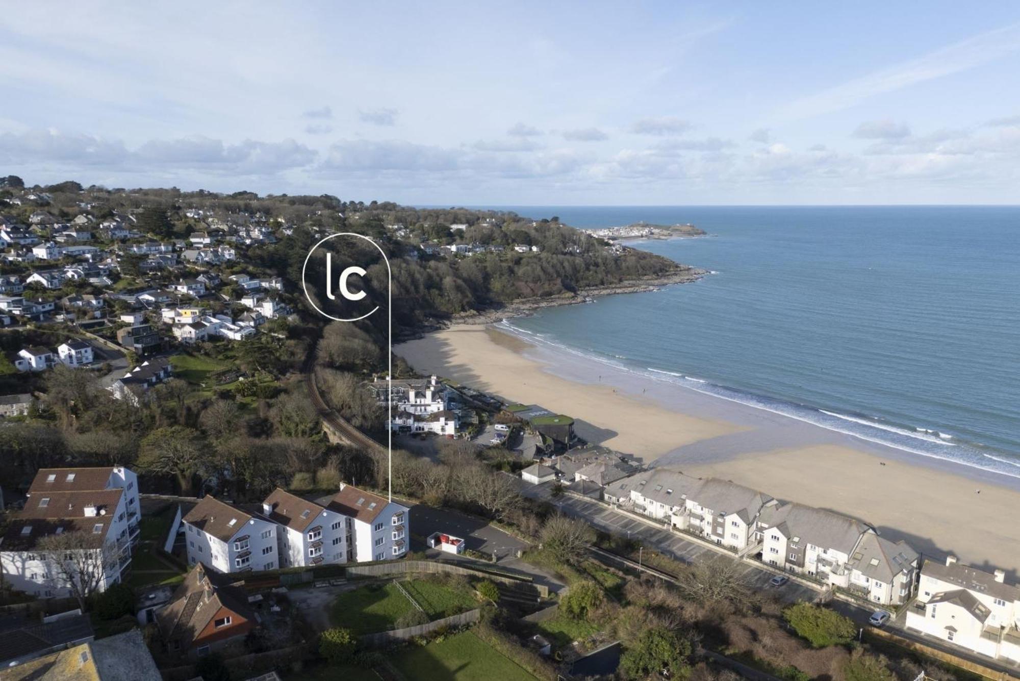 Ferienwohnung Fairsky Carbis Bay Exterior foto